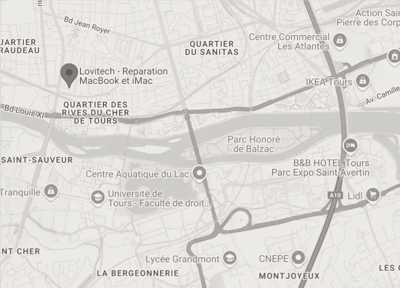Atelier Lovitech Tours sur Google Maps