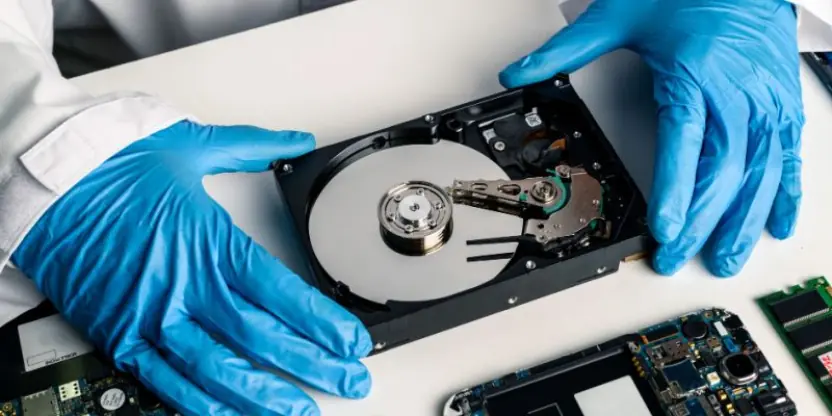 Processus de récupération de données MacBook